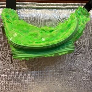 Green Sequin Women's Fanny Pack by Claire's
